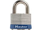 Master Lock 2 In. Wide 4-Pin Tumbler Keyed Padlock