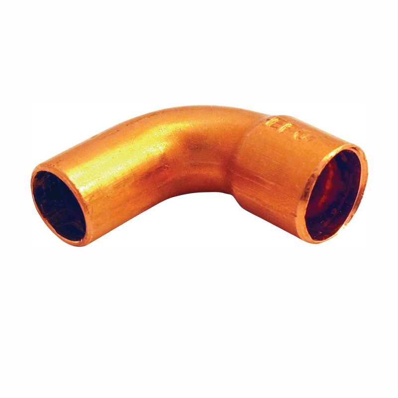 Elkhart Products 31408 Street Pipe Elbow, 3/4 in, Sweat x FTG, 90 deg Angle, Copper
