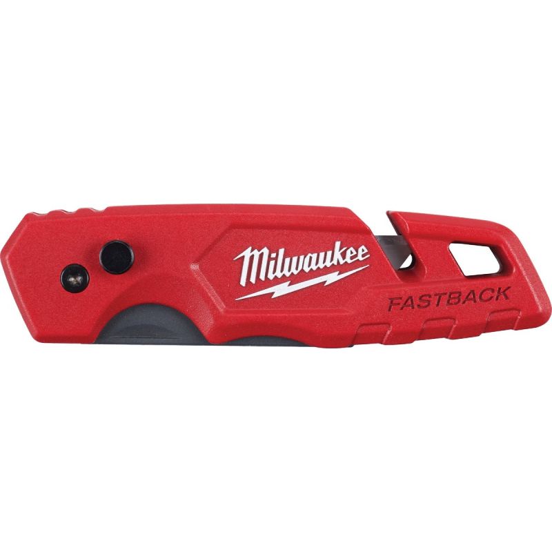 Milwaukee FASTBACK Folding Utility Knife Red