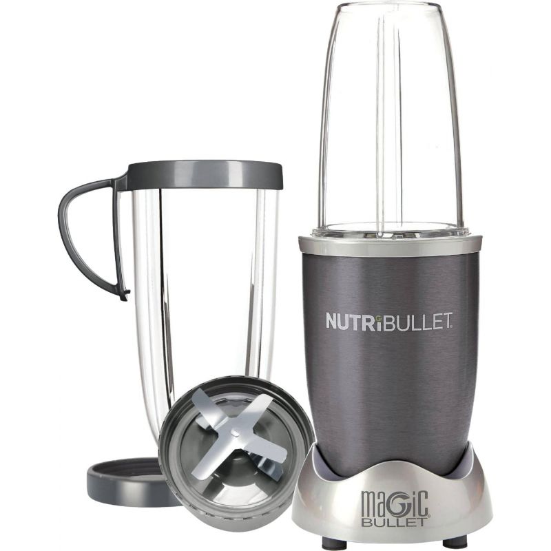 NutriBullet 8-Piece Blender Gray/Silver