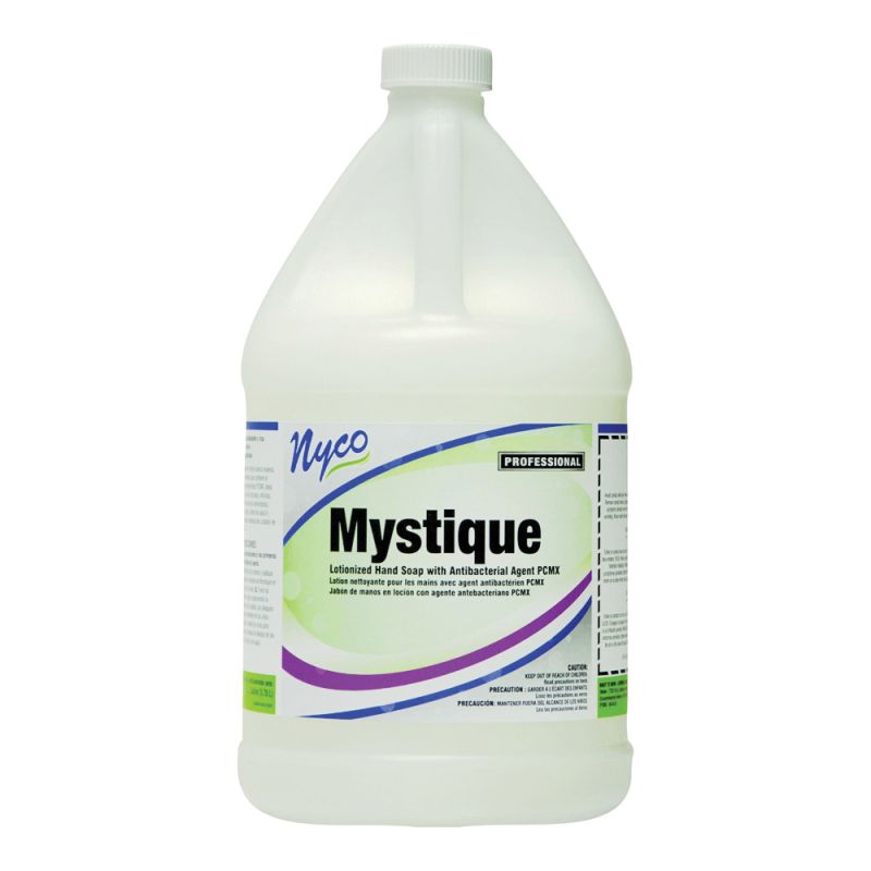 nyco NL591-G4 Hand Cleaner Mystique, Liquid, White, Fresh, 128 oz White