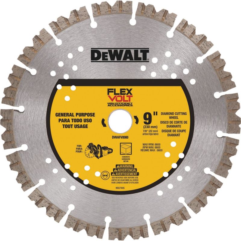 DeWalt Flexvolt Diamond Cut-Off Wheel