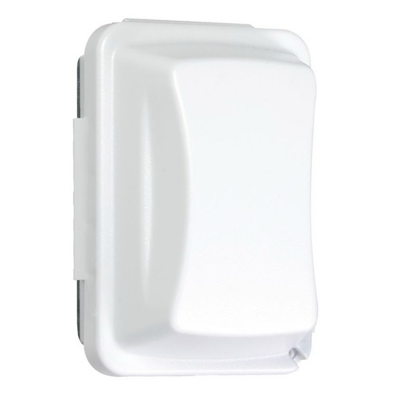 Taymac MM410W Weatherproof In-Use Cover, 3-1/4 in L, 4 in W, 1-Gang, Polycarbonate, White White