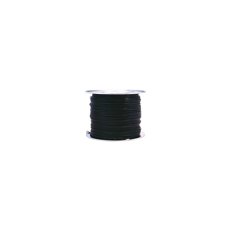 CCI 55667123 Primary Wire, 14 AWG Wire, 1-Conductor, 60 VDC, Copper Conductor, Black Sheath, 100 ft L