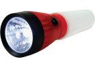 Life Gear Glow LED Waterproof Flashlight Red &amp; White