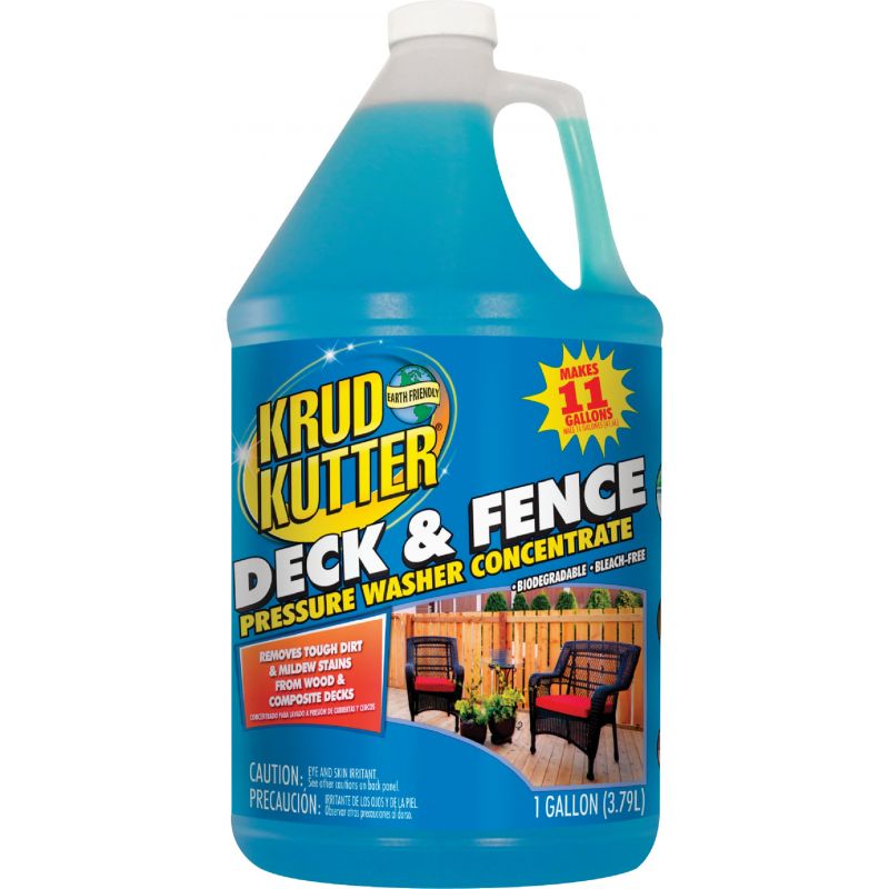 Krud Kutter Deck &amp; Fence Pressure Washer Concentrate Cleaner 1 Gal.