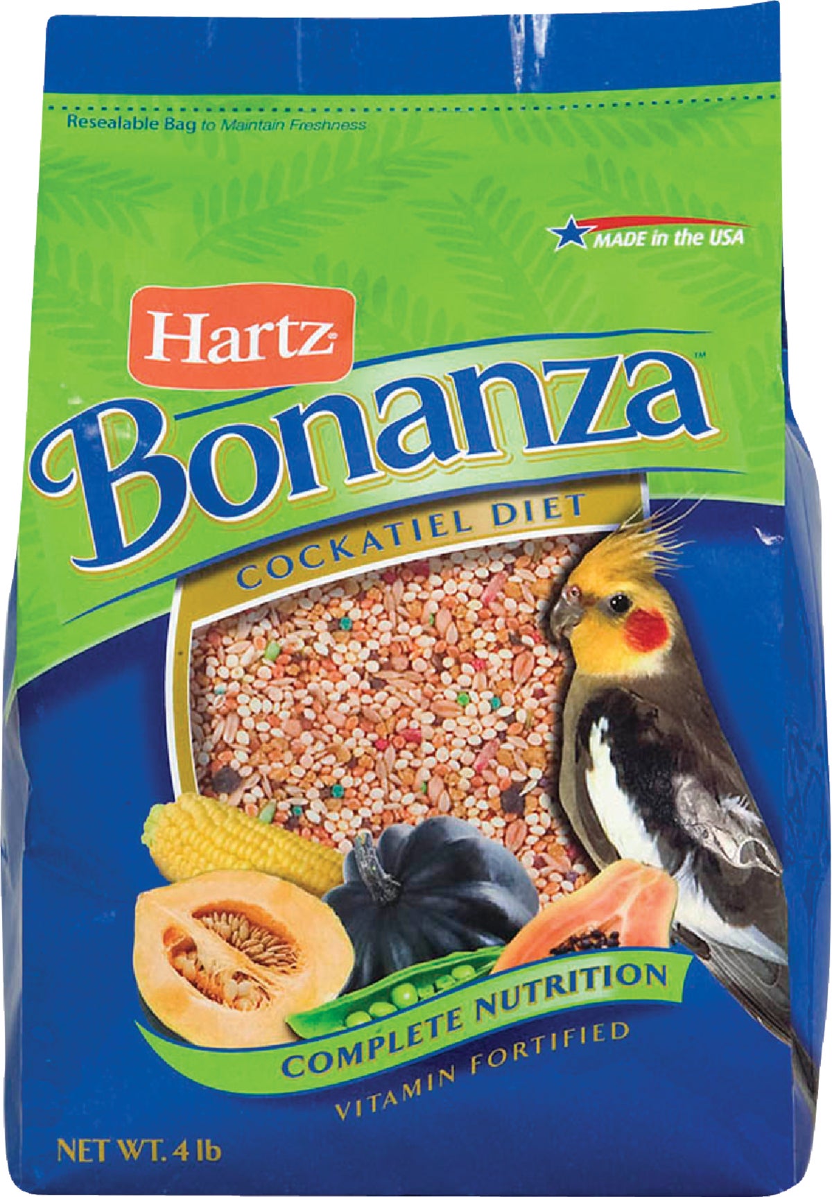 hartz bonanza parrot diet