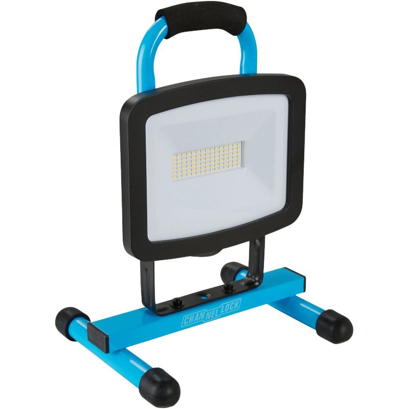 Channellock 6600 Lumen LED Portable Work Light Blue