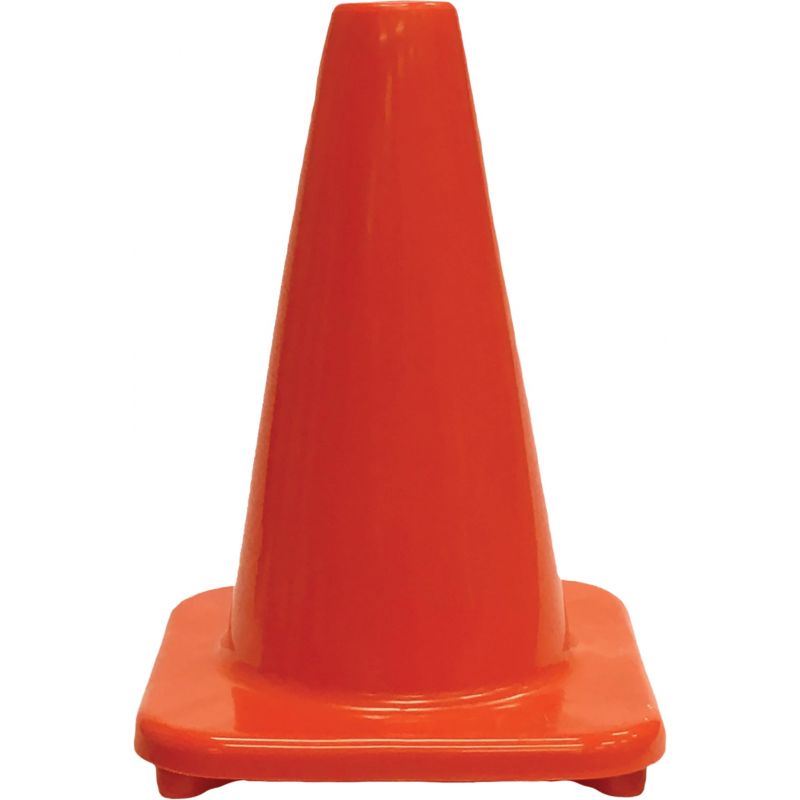 Safety Works Professional 12 In. Safety Cone Orange