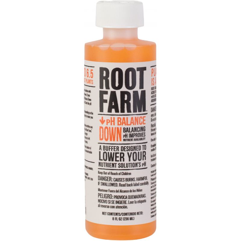 Root Farm pH Balance Down For Nutrient Solution 8 Oz.