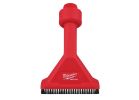 Milwaukee AIR-TIP Vacuum Nozzle with Brush 1-1/4 In., 1-7/8 In., 2-1/2 In., Red