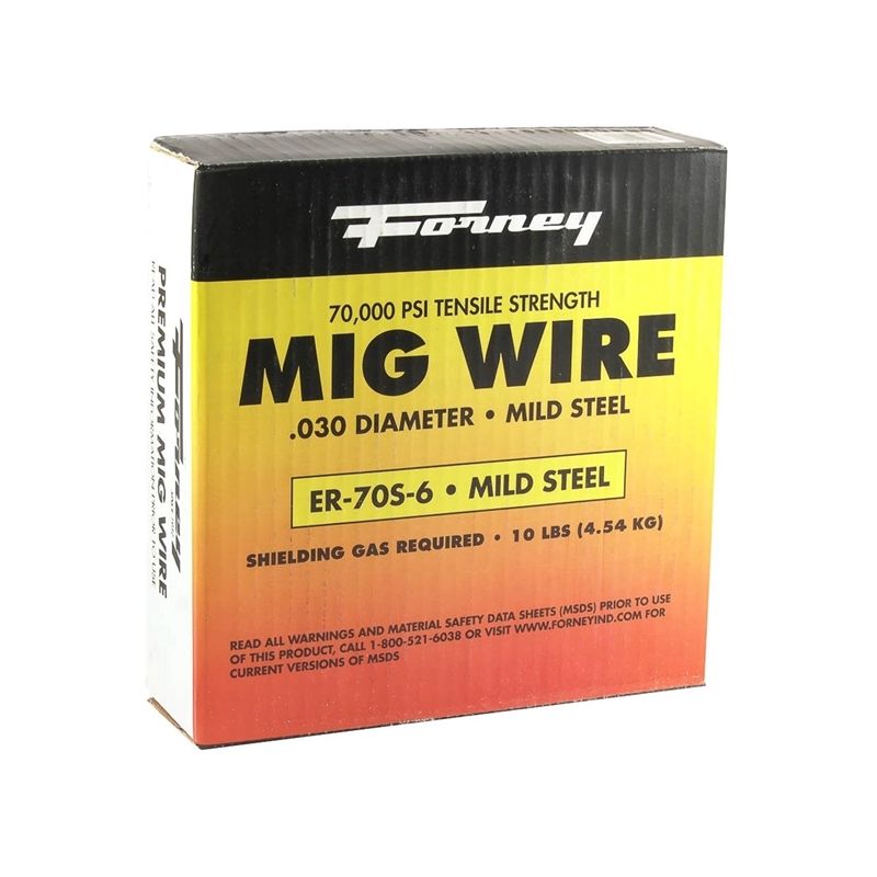 Forney 42286 MIG Welding Wire, 0.03 in Dia, Mild Steel