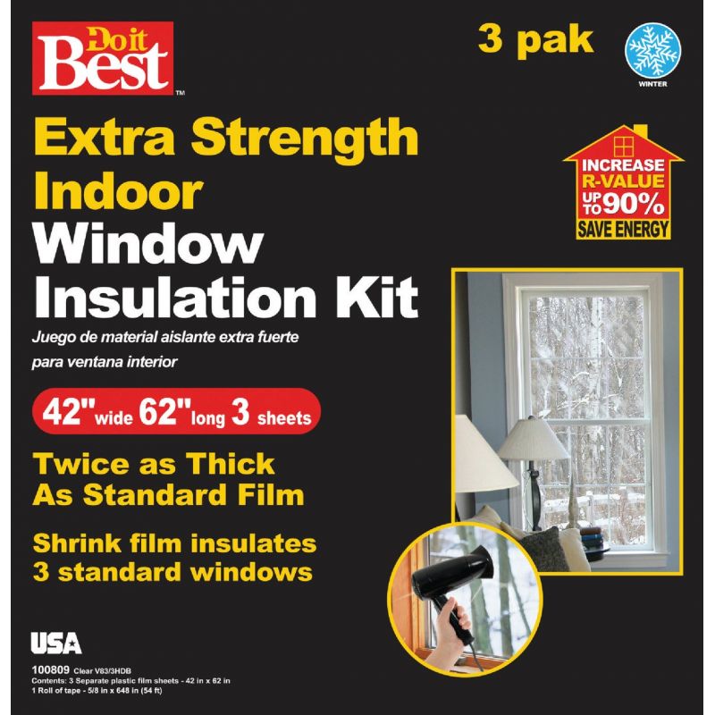 Do it Best Indoor Shrink Window Film