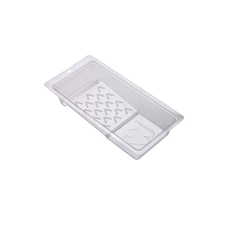 Wooster BR403-4 1/2 Paint Tray, 15 in L, 4-1/2 in W, 0.5 qt, PET, White 0.5 Qt, White