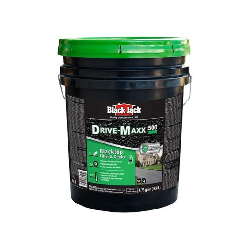 Black Jack Drive-Maxx 500 6452-9-30 Filler and Sealer, Liquid, Black, 4.75 gal Pack Black