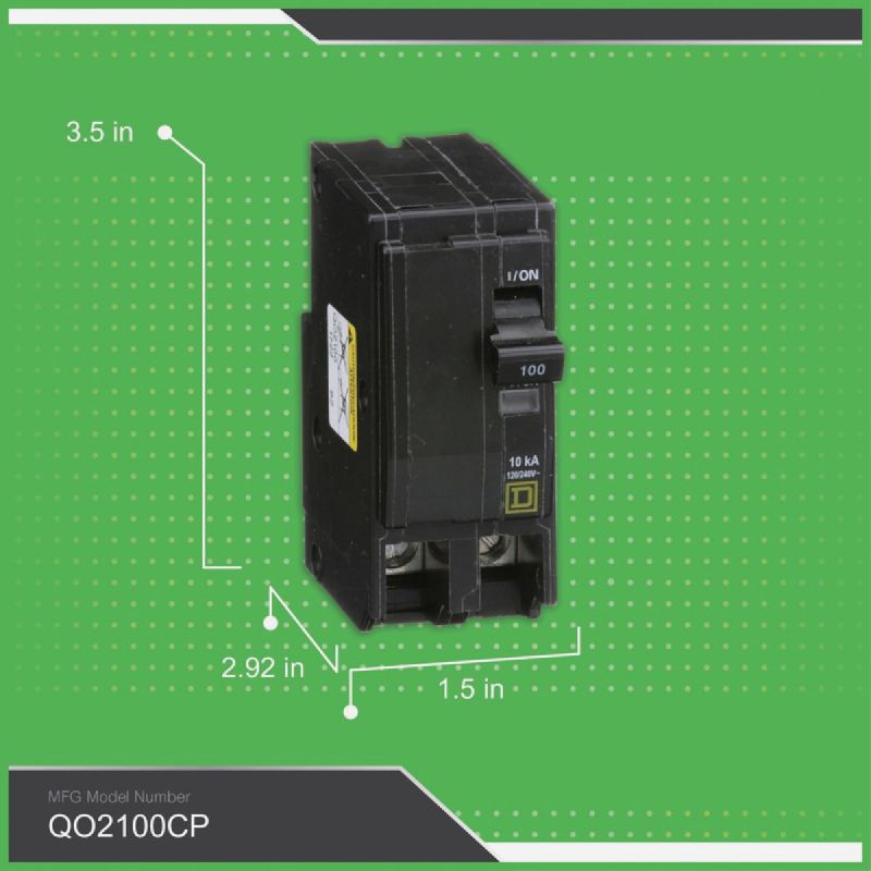 Square D QO Circuit Breaker 100
