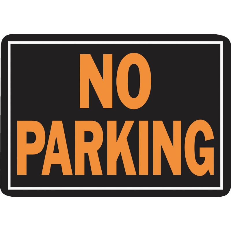 Hy-Ko No Parking Sign Day-Glo Lettering