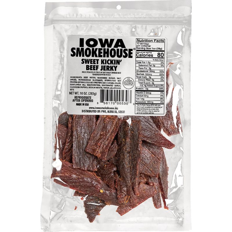 Iowa Smokehouse Beef Jerky (Pack of 6)