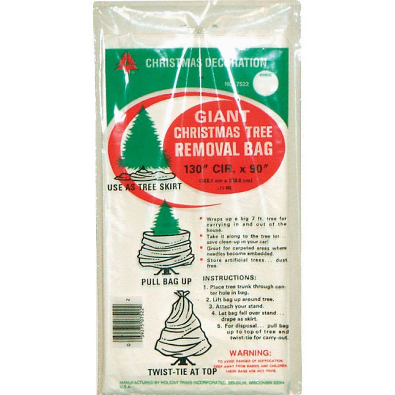 Holiday Trims Tree Removal Bag