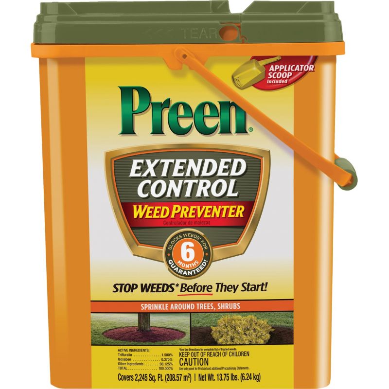 Preen Extended Control Weed Preventer 13.75 Lb., Broadcast