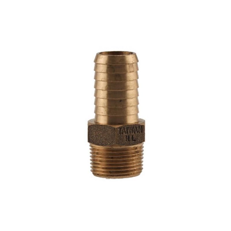 Boshart PENL-BMA0710 Pipe Adapter, 3/4 x 1 in, MPT x Insert, Bronze
