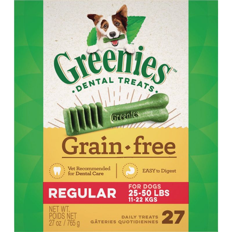 Greenies Grain-Free Dental Dog Treat 27 Oz.