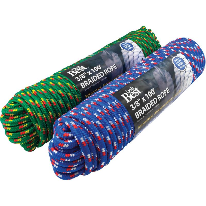Do it Best Braided Polypropylene Packaged Rope Assorted
