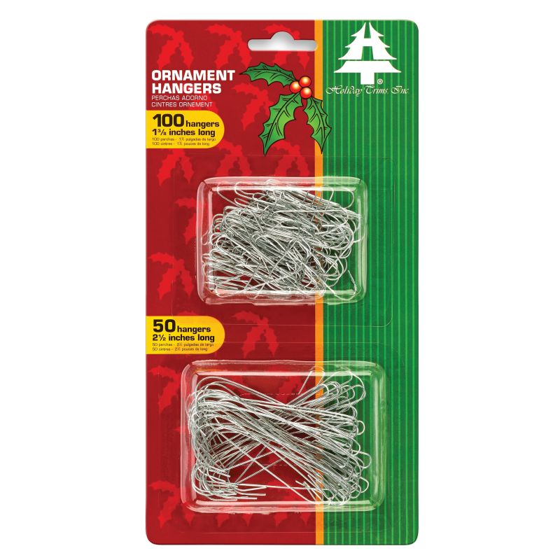 Holidaytrims 3927000 Ornament Hook, Silver Silver (Pack of 36)