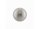 Richelieu DP3295195 Cabinet Knob, 1-1/4 in Projection, Metal, Brushed Nickel 1-1/4 In Dia, Contemporary