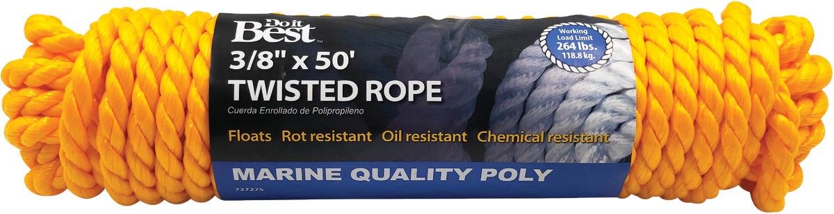 Buy Do it Best Twisted Unmanila Polypropylene Packaged Rope Natural