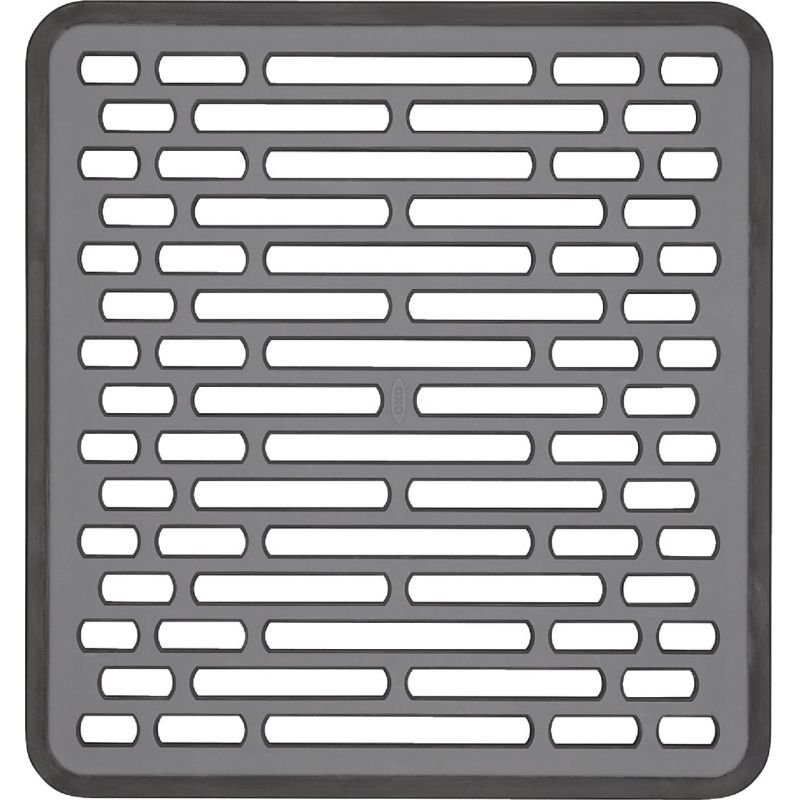Rubbermaid 12.5-in x 11.5-in Center Drain Rubber Sink Mat at