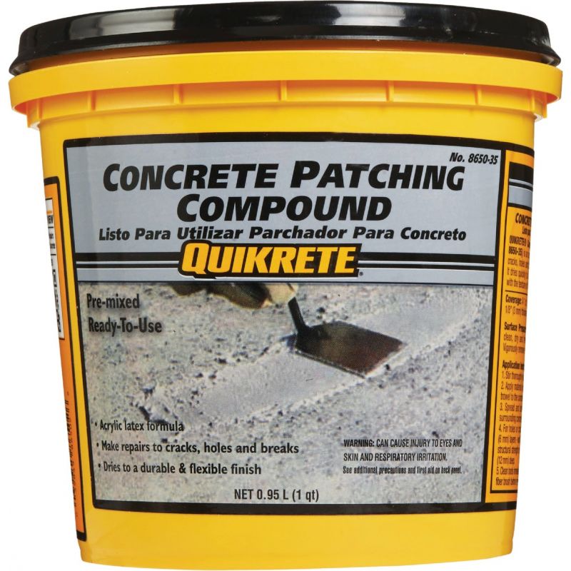 Quikrete Concrete Patch Compound 1 Qt., Gray
