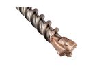 Milwaukee 48-20-3952 Rotary Hammer Drill Bit, 1 in Dia, 13 in OAL, SDS-Max Shank