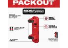 Milwaukee PACKOUT Long Handle Tool Storage Hook Red