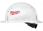 Milwaukee Type 1 Class C Full Brim Hard Hat White
