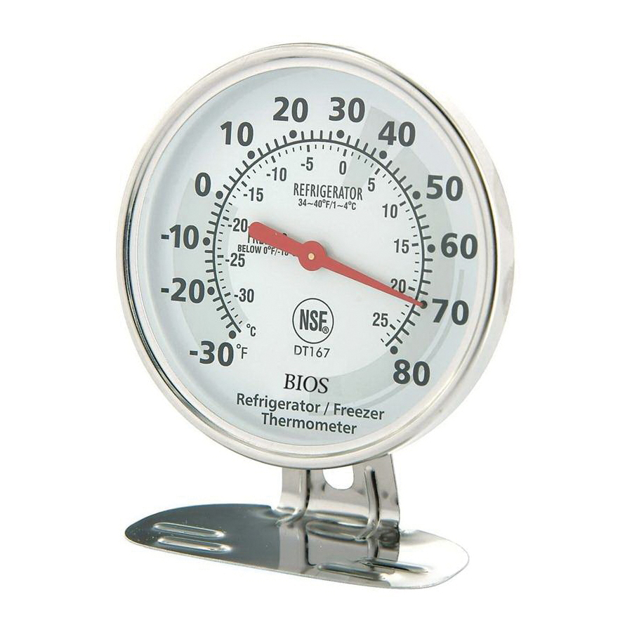 BIOS Professional Candy Thermometer, Gray
