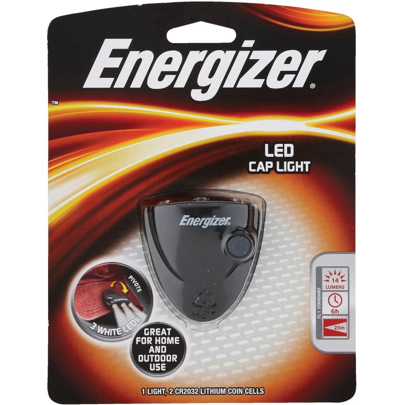 Energizer LED Portable Clip-On Light Black