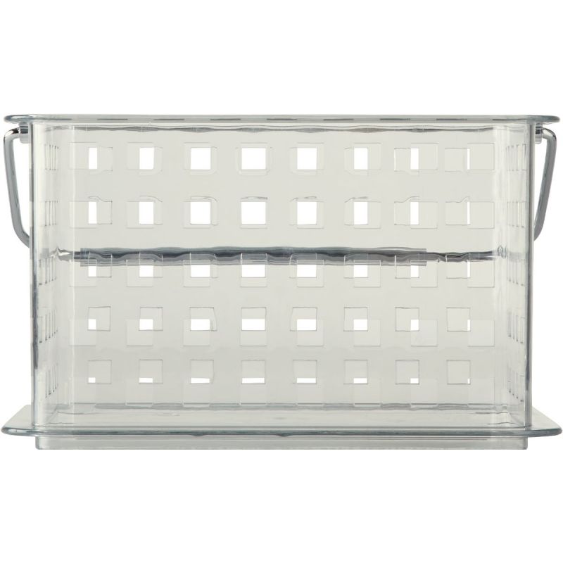 iDesign Clarity Stackable Storage Basket Clear