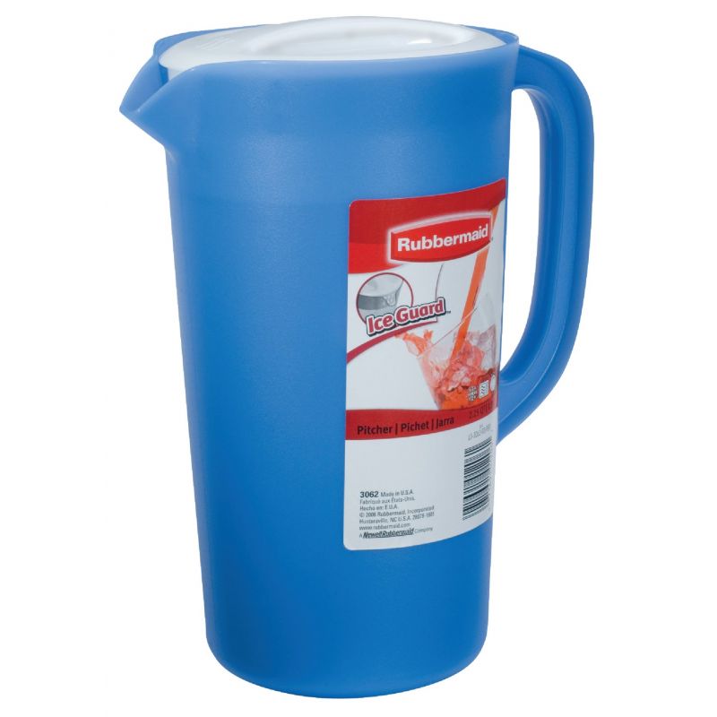 Rubbermaid Simply Pour 1 Gallon Plastic Pitcher with Multifunction Lid