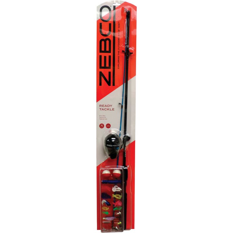 Buy Zebco Fishing Rod & Spincast Reel With Tackle Kit