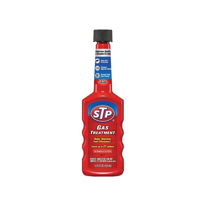 STP 17115 Gas Treatment, 5.25 oz Bottle Clear