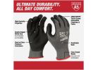 Milwaukee Nitrile Coated Cut Level 5 Work Glove M, Red &amp; Black