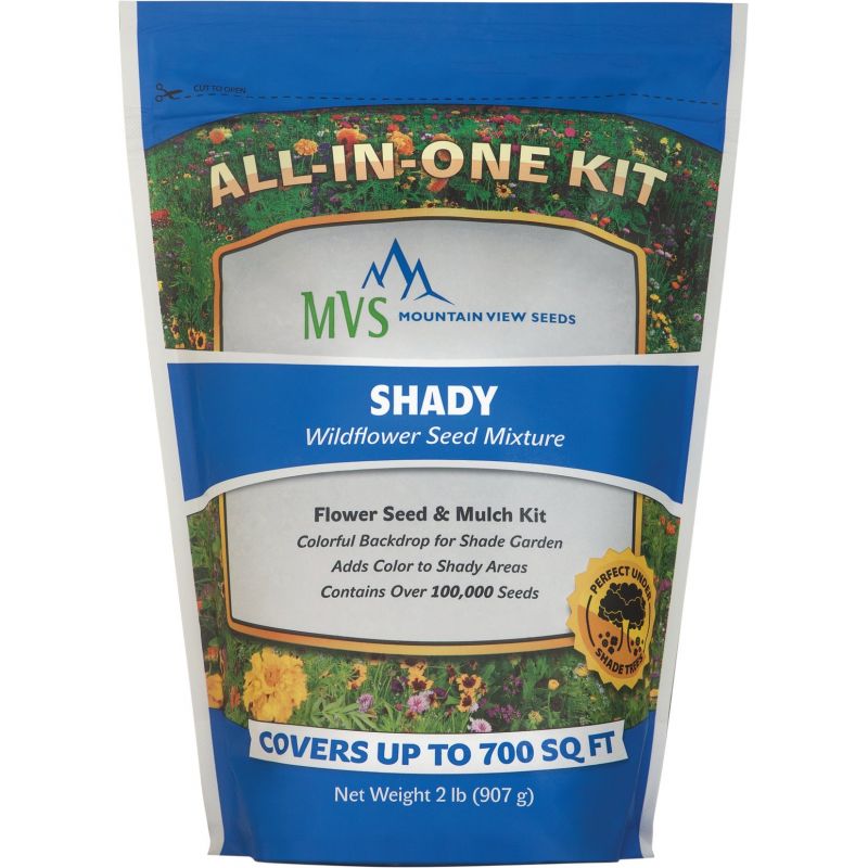 Mountain View Seeds Shady Wildflower Seed Mix
