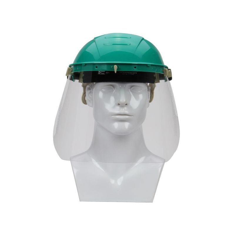Safety Works 10103487 Headgear with Faceshield, Adjustable Headgear