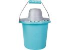 Nostalgia Ice Cream Maker with Easy-Carry Handle 4 Qt., Blue