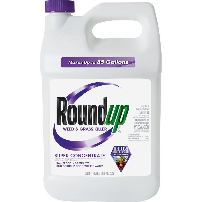 Roundup Super Concentrate Weed &amp; Grass Killer 1 Gal., Pourable