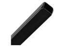 Nuvo Iron SQI1BS Single Ball and Sphere Stair Baluster, 44 in H, 1/2 in W, Square, Steel, Black Black