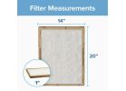3M Filtrete Residential MPR Flat Panel Furnace Filter 14 In. X 20 In. X 1 In. (Pack of 24)