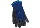 Showa Atlas Comfort Grip Nitrile Coated Glove M, Blue &amp; Black
