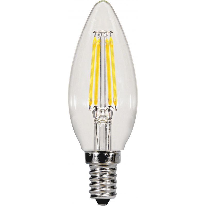Satco B11 Candelabra Traditional LED Decorative Light Bulb